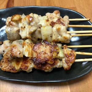 おうちで美味しい★焼き鳥（ねぎま、味噌たれ）